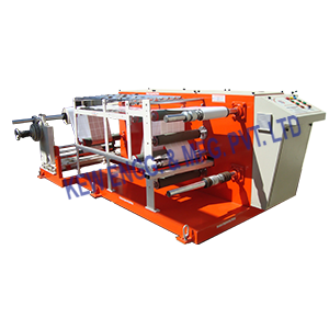 Winding Rewinding Slitting Machine With Two Stage Slitting
